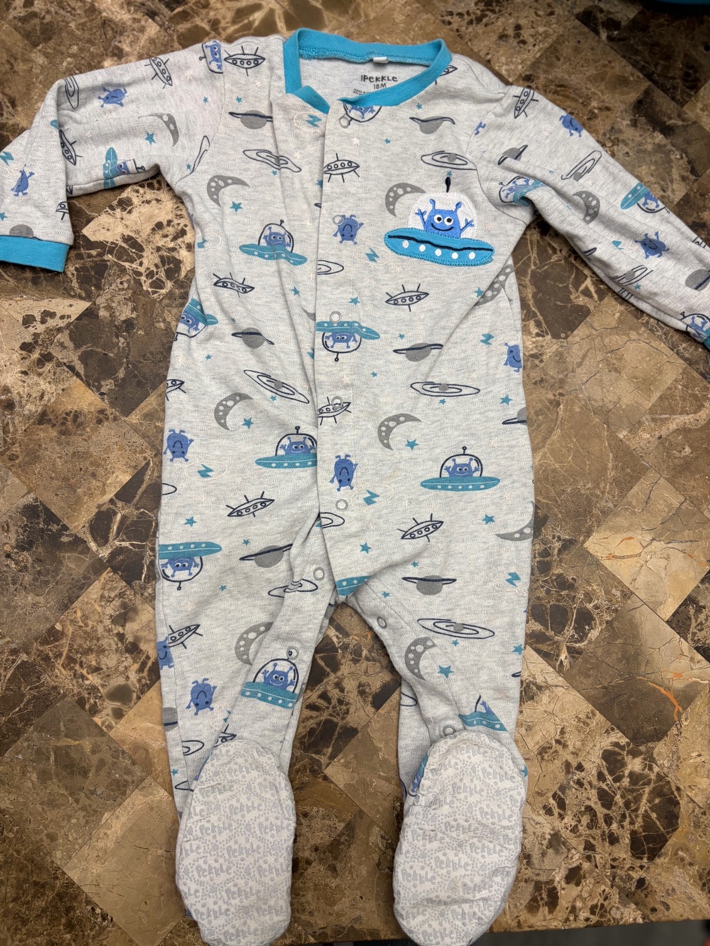Pekkle pajamas unisex 18 months